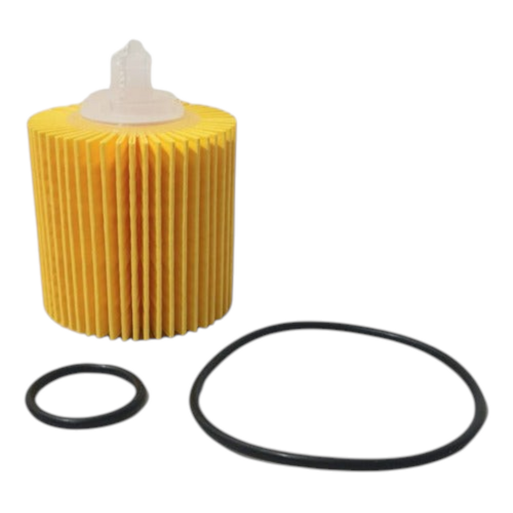 Kit de filtro de aceite KENAI´S COM con elemento filtrante amarillo y juntas tóricas para Toyota Hiace 3.5L