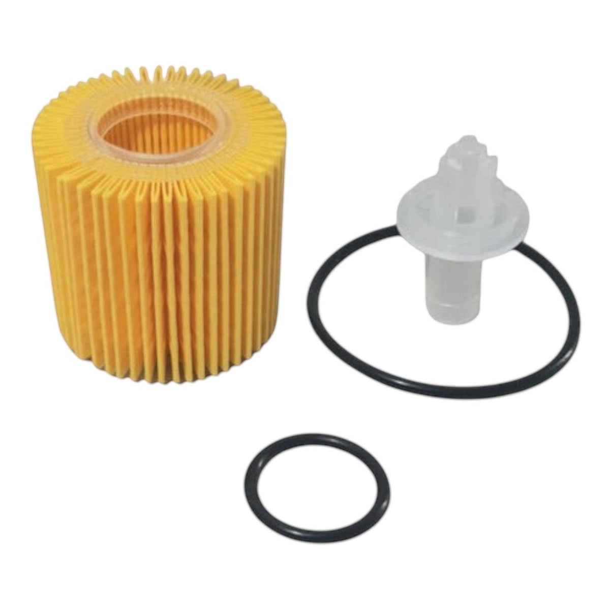 Kit de filtro de aceite KENAI´S COM para Toyota Prius 1.8L 2016, incluye elemento filtrante amarillo y juntas tóricas