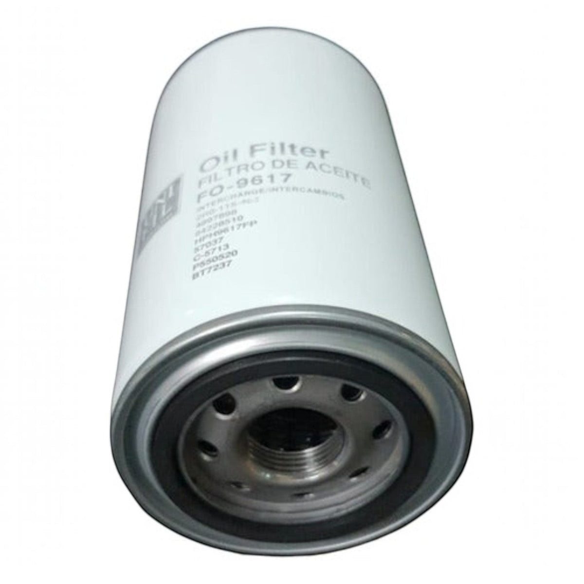 Filtro de aceite Unifil para motor de camión Delivery, componente metálico cilíndrico blanco de KENAI´S COM