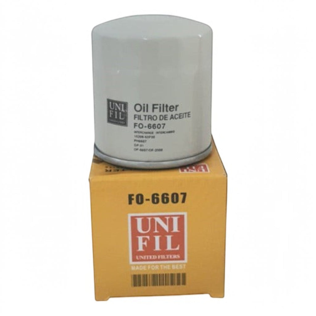 Filtro de aceite Unifil FO-6607 para Changan CS35 Plus de KENAI´S COM sobre su caja de empaque original