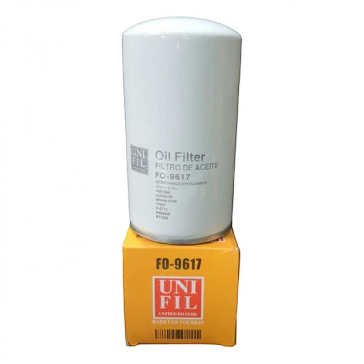 Filtro de aceite Unifil FO-9617 blanco para motor de camión Delivery, marca KENAI´S COM