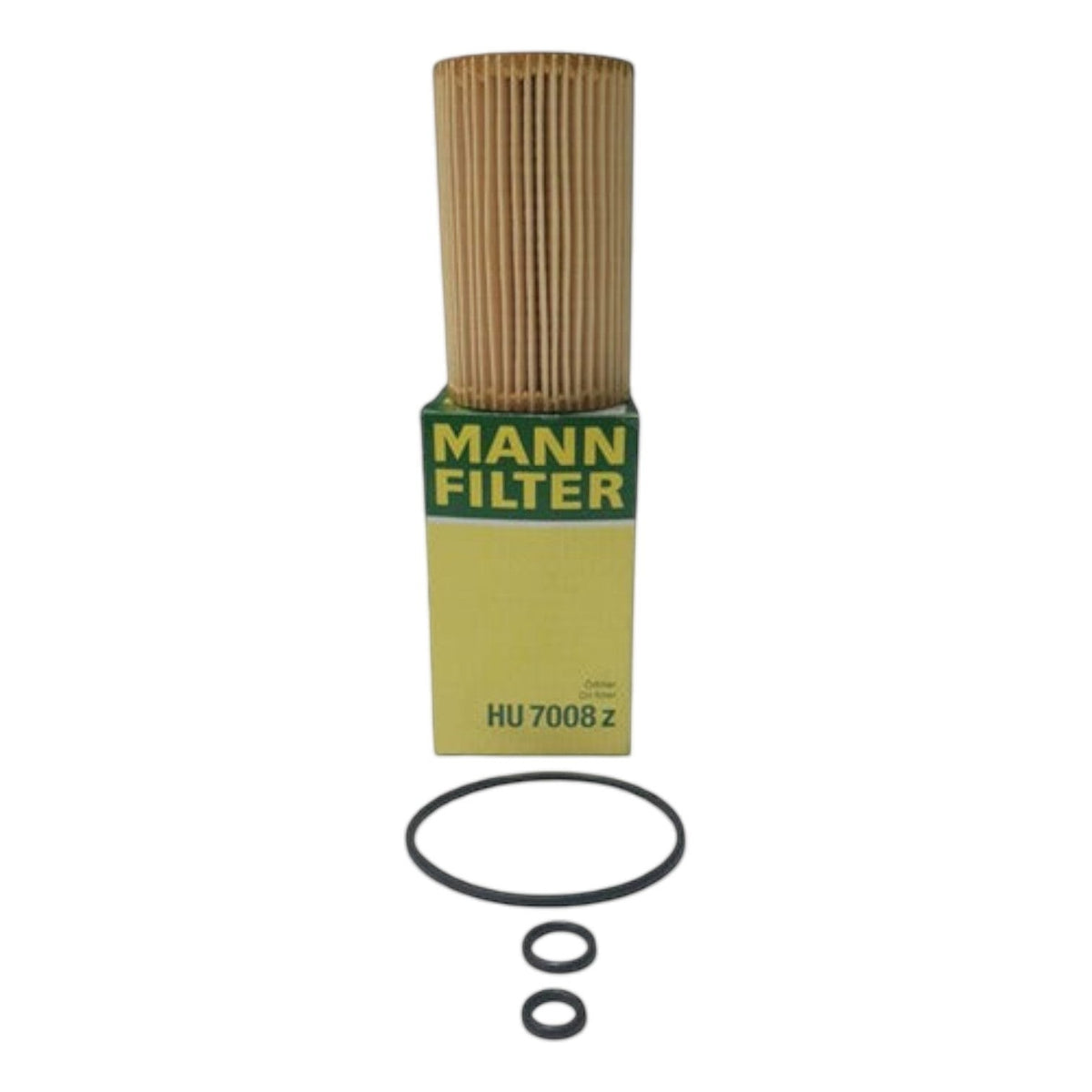 Filtro de aceite Mann Filter HU 7008 Z con juntas tóricas para VW Amarok 2.0L TDI, marca KENAI´S COM