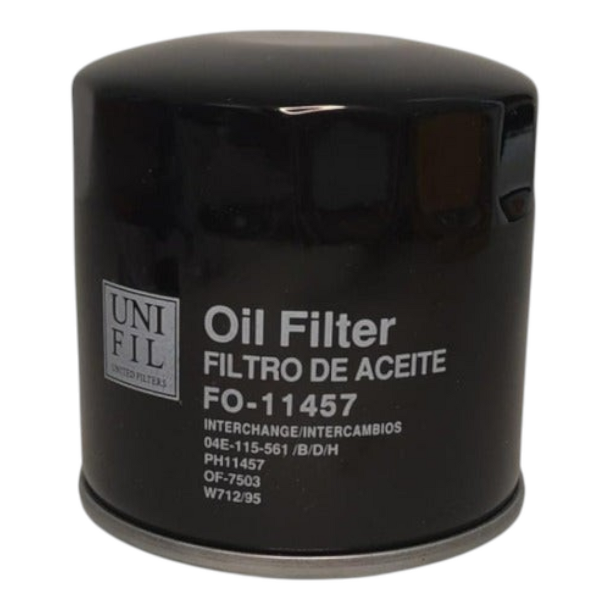 Filtro de aceite negro Unifil para VW Up 1.0L de KENAI´S COM, componente esencial para mantenimiento automotriz