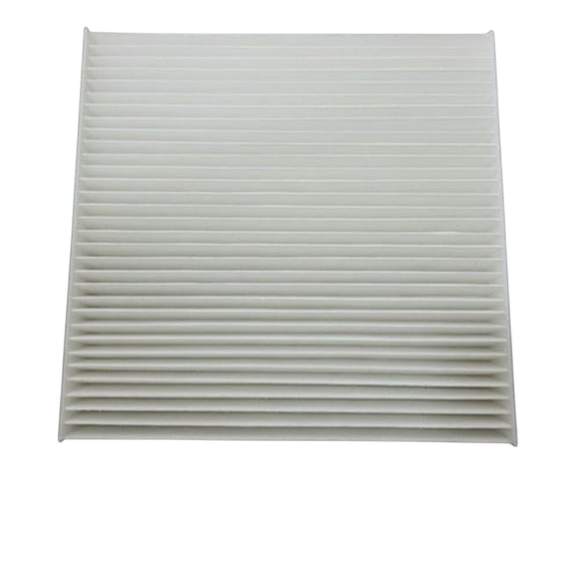 Filtro de cabina para aire acondicionado KENAI´S COM compatible con Honda CR-V y Civic, diseño rectangular blanco.