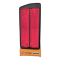 Filtro de aire rectangular Unifil FA-10578 para Acura RDX 2.3L de KENAI´S COM con marco negro y pliegues rojos