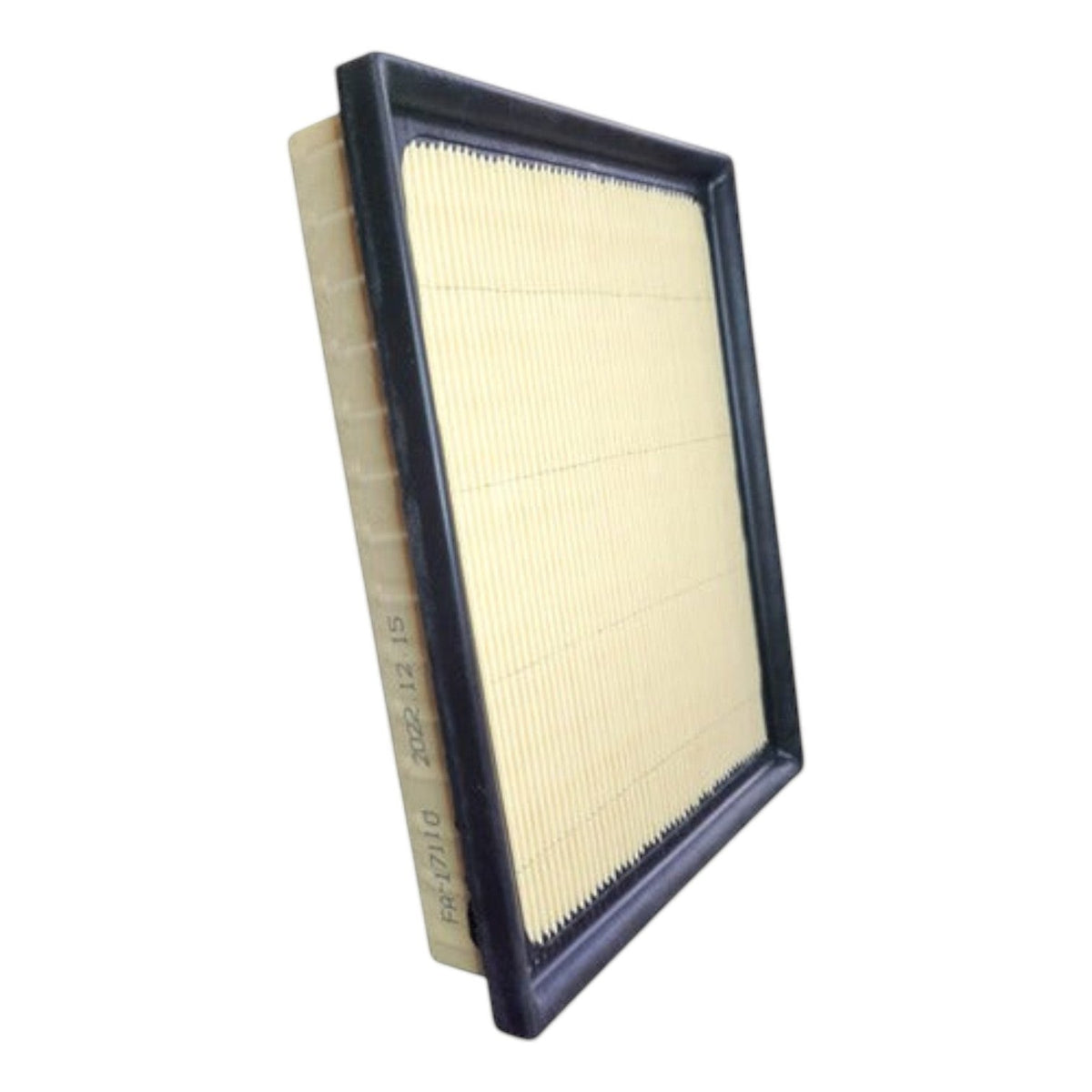 Filtro de aire rectangular KENAI´S COM para Avanza 1.5L y Raize 1.0L, modelo FA-17110 con marco de goma negro.