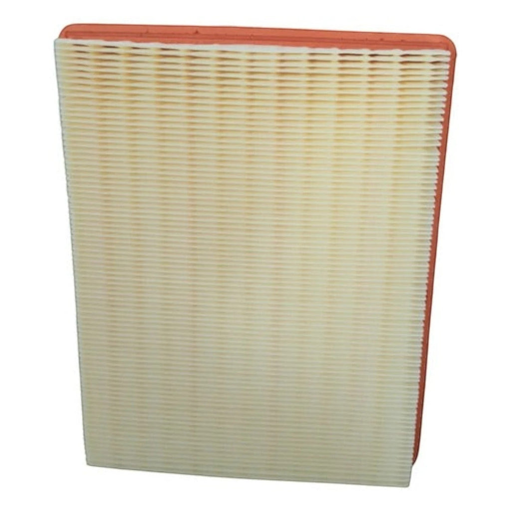Filtro de aire rectangular KENAI´S COM para Chevrolet Groove 1.5 2021-2023 con marco naranja y pliegues blancos