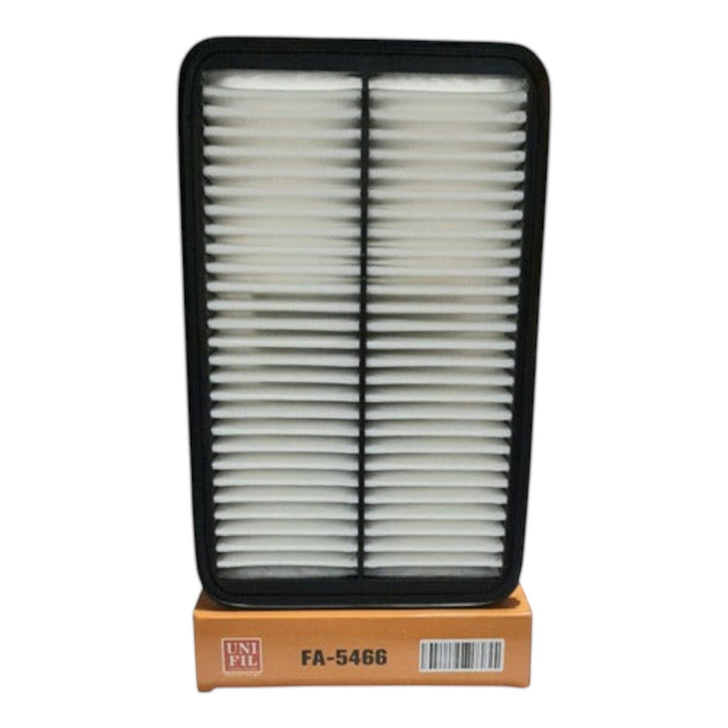 Filtro de aire rectangular Unifil FA-5466 para Chevrolet Prizm 1.8L, disponible en KENAI´S COM