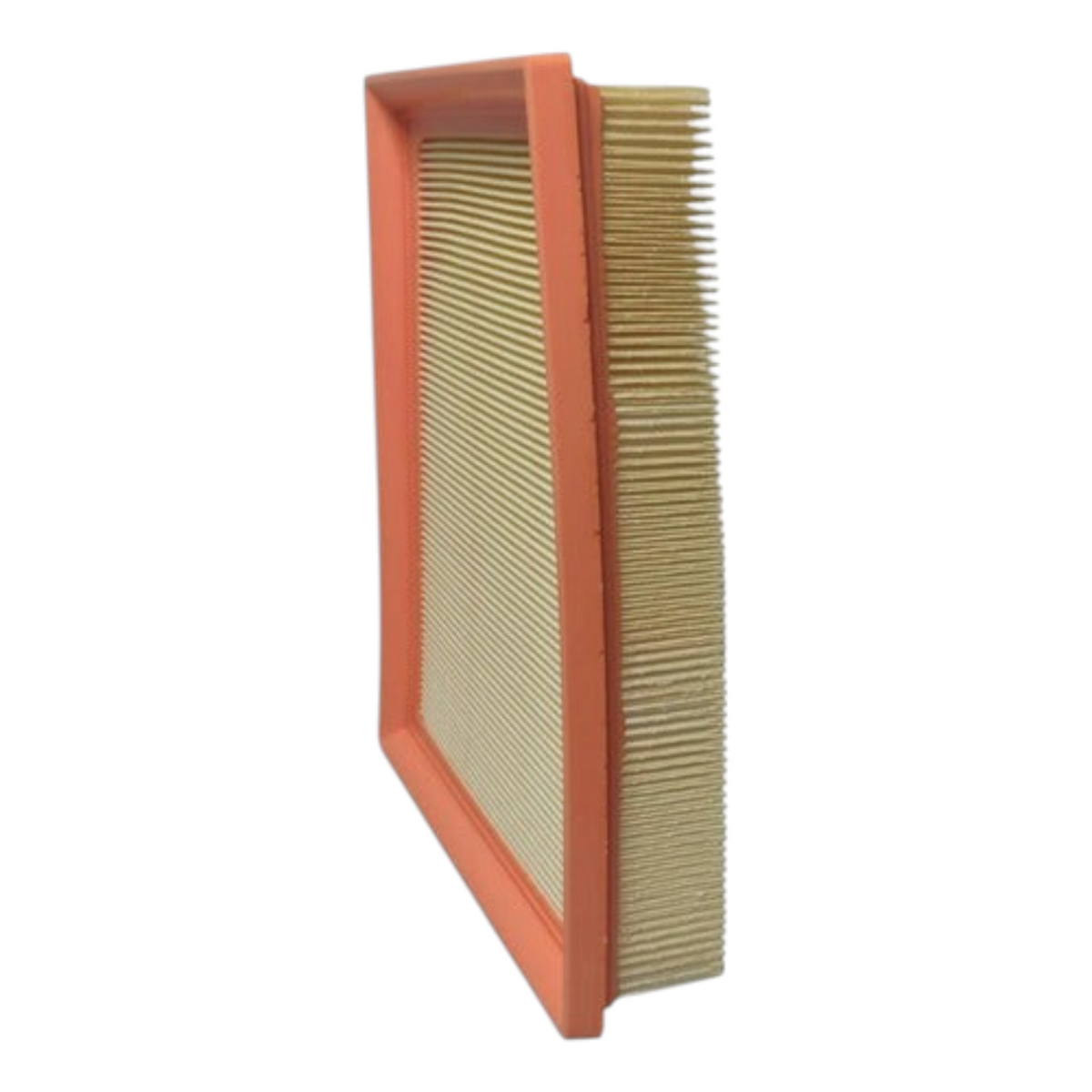 Filtro de aire rectangular KENAI´S COM para Chevrolet Tracker 1.2, con marco naranja y medio filtrante plisado