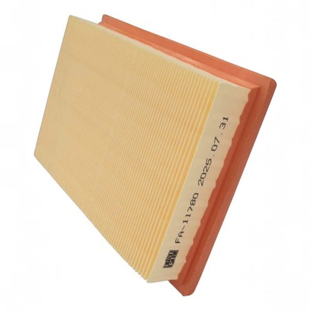Filtro de aire rectangular de papel plisado con marco naranja de KENAI´S COM para Chirey Tiggo 2 Pro