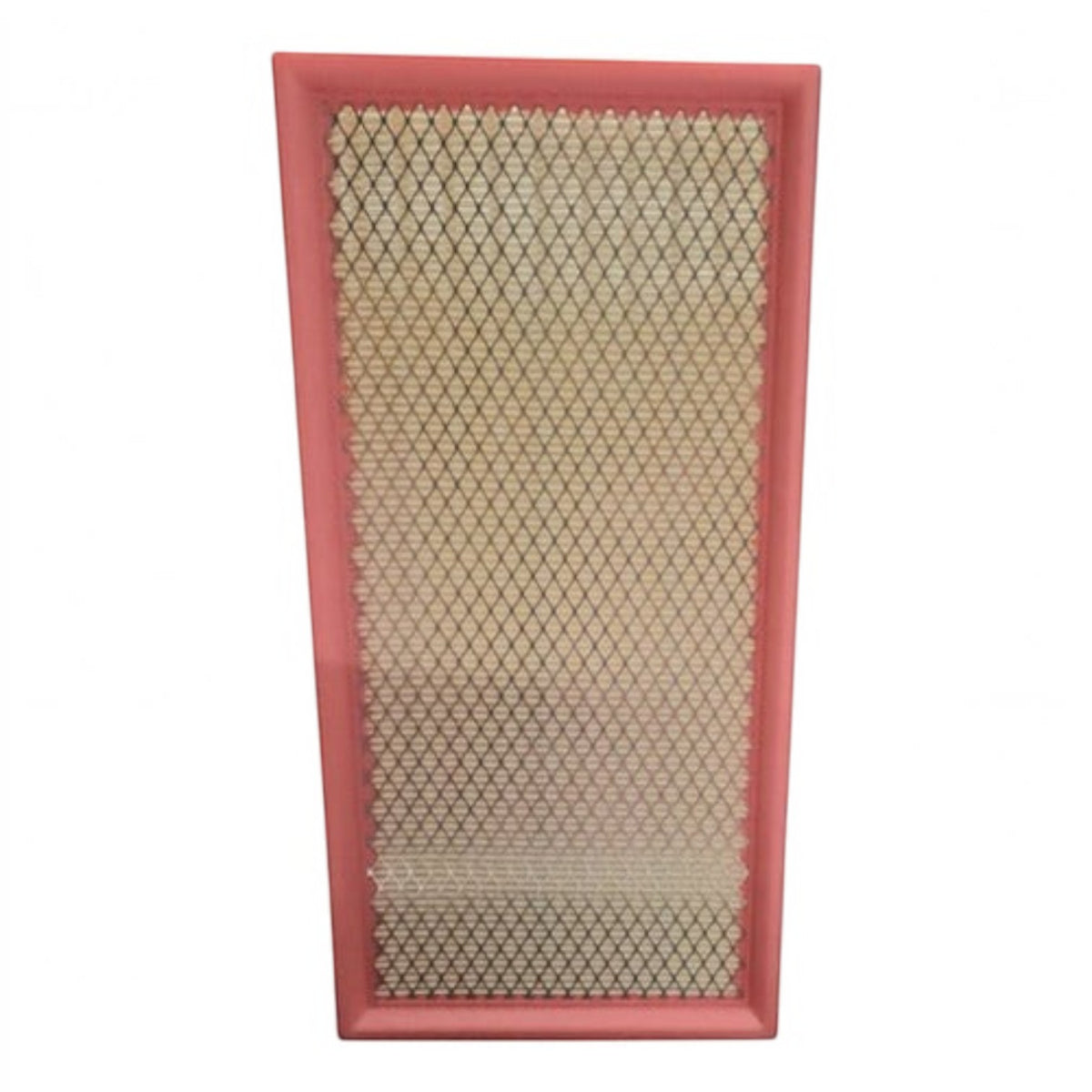 Filtro de aire rectangular Unifil para Dodge Dakota de KENAI´S COM con marco rojo y malla protectora metálica