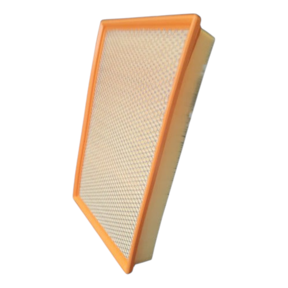 Filtro de aire rectangular KENAI´S COM para Dodge Ram 1500 3.7L, con marco naranja y medio filtrante plisado