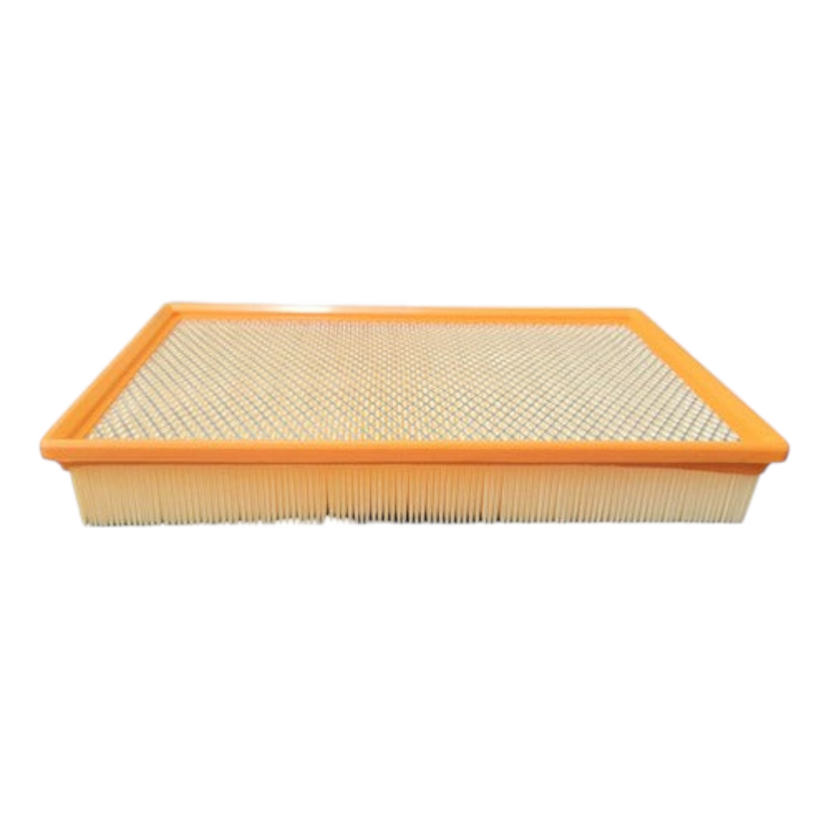 Filtro de aire rectangular KENAI´S COM para Dodge Ram 1500 con marco naranja y malla protectora