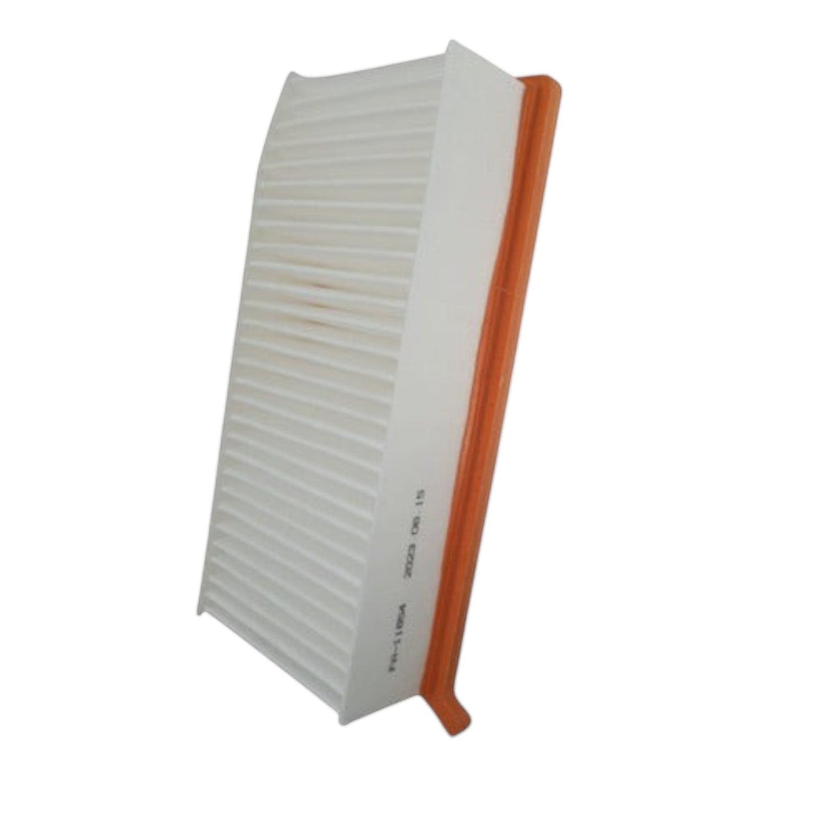 Filtro de aire rectangular blanco con marco naranja de KENAI´S COM para Renault Duster 2.0L