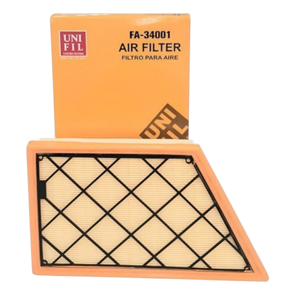 Filtro de aire Unifil FA-34001 para Ford Ranger T9 2023-2024 con caja naranja de KENAI´S COM