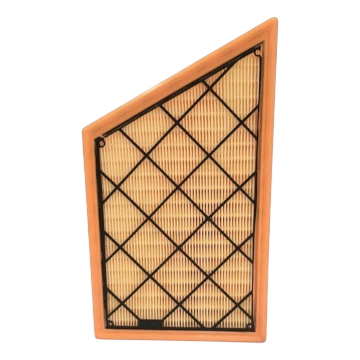 Filtro de aire Unifil para Ford Ranger T9 2023-2024 de KENAI´S COM con marco naranja y rejilla protectora negra