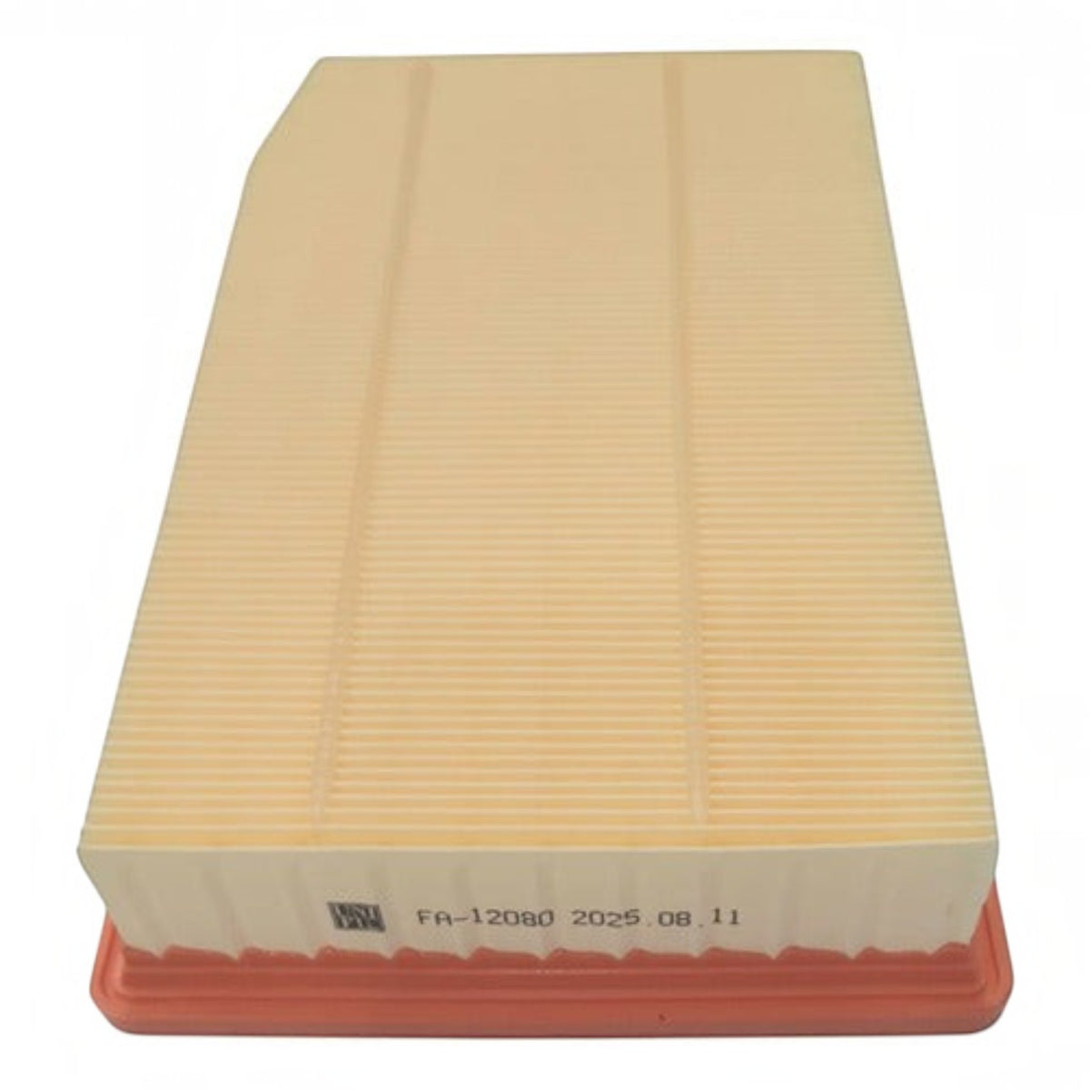 Filtro de aire Unifil FA-12080 para Gac Emkoo 2024 de KENAI´S COM, diseño rectangular con pliegues de papel