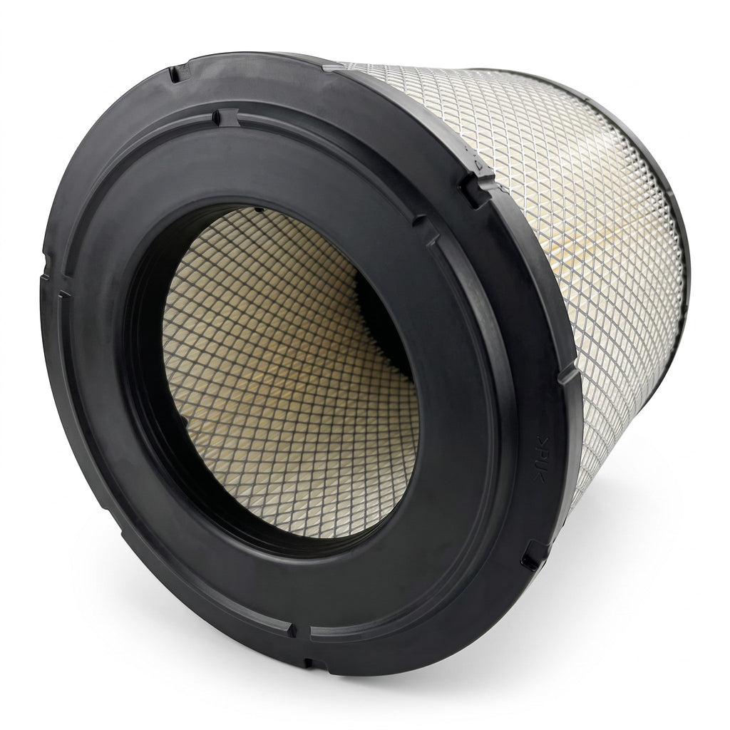 Filtro de aire cilíndrico Unifil para camiones Hino Serie 300 de KENAI´S COM con malla metálica protectora