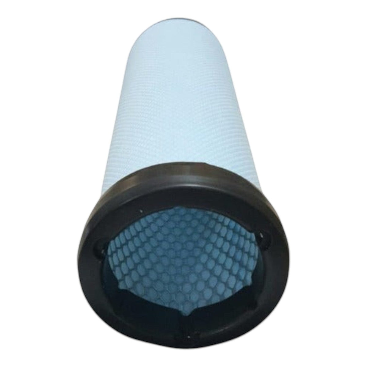 Filtro de aire cilíndrico para camión Hino 500 de KENAI´S COM con estructura de malla azul y base negra