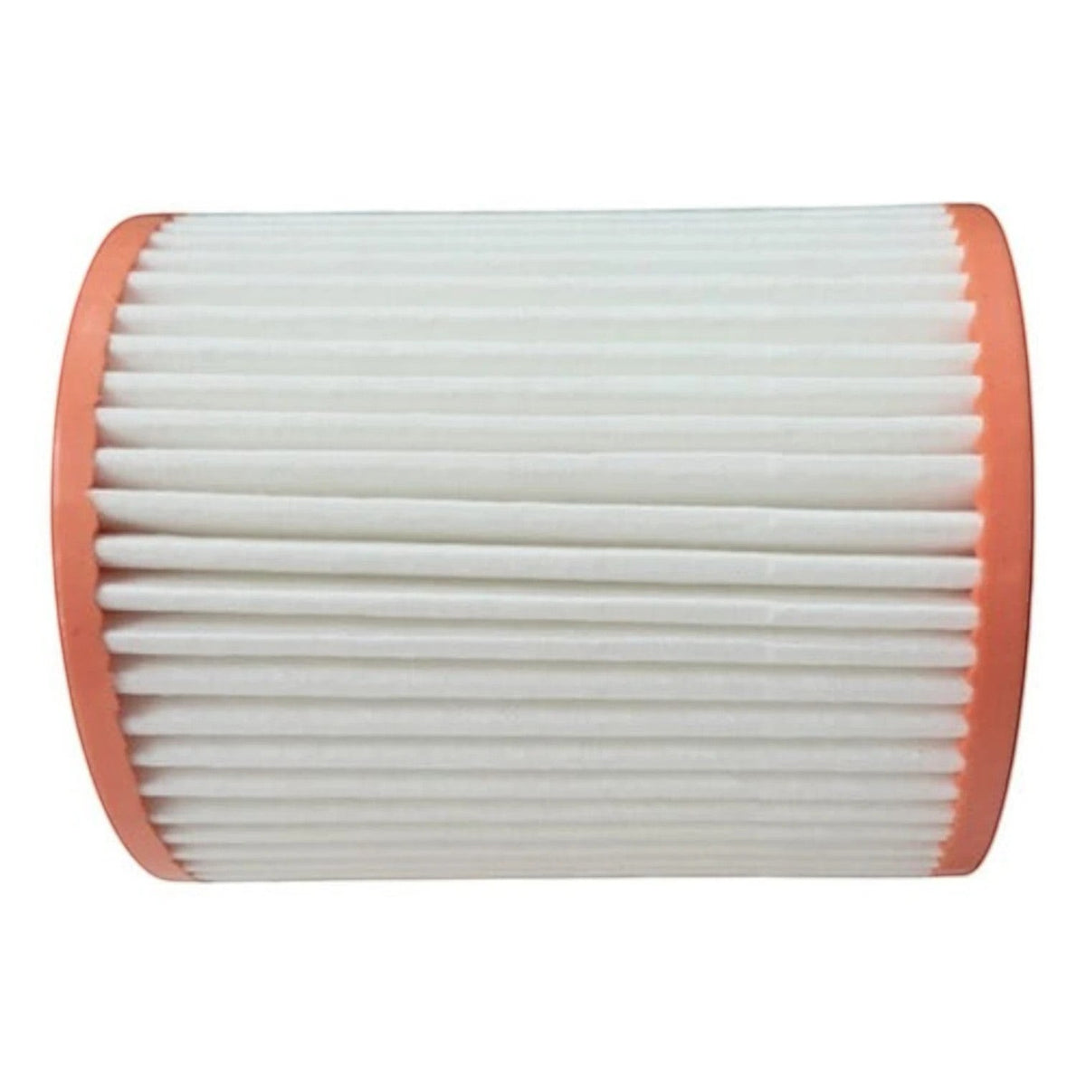 Filtro de aire cilíndrico blanco con bordes naranjas para Honda Element de KENAI´S COM