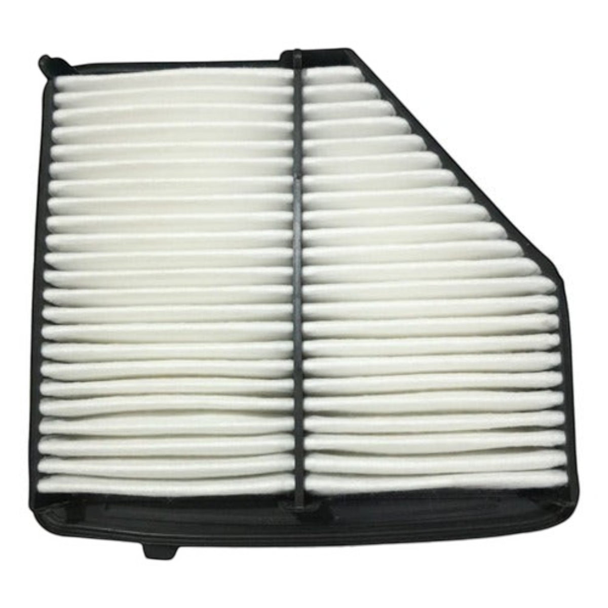 Filtro de aire blanco para Honda HR-V 2016-2019 de KENAI´S COM, diseño rectangular con marco de plástico negro.