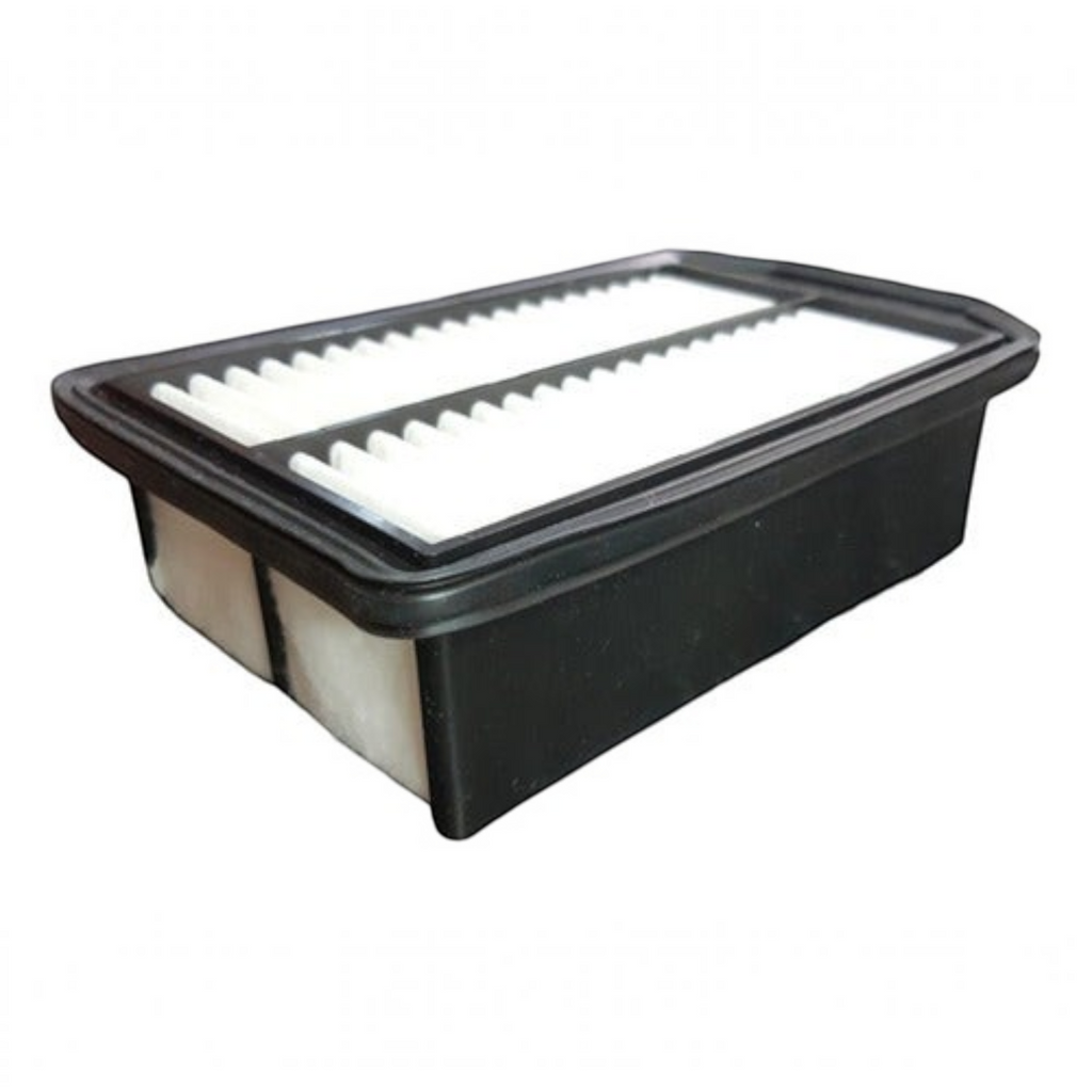 Filtro de aire rectangular blanco y negro para Hyundai HB20 1.6 de KENAI´S COM, paquete de 2 piezas