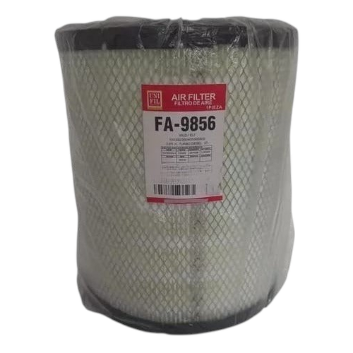 Filtro de aire Unifil FA-9856 para Isuzu Elf 3.0L Diesel Turbo de KENAI´S COM en empaque sellado