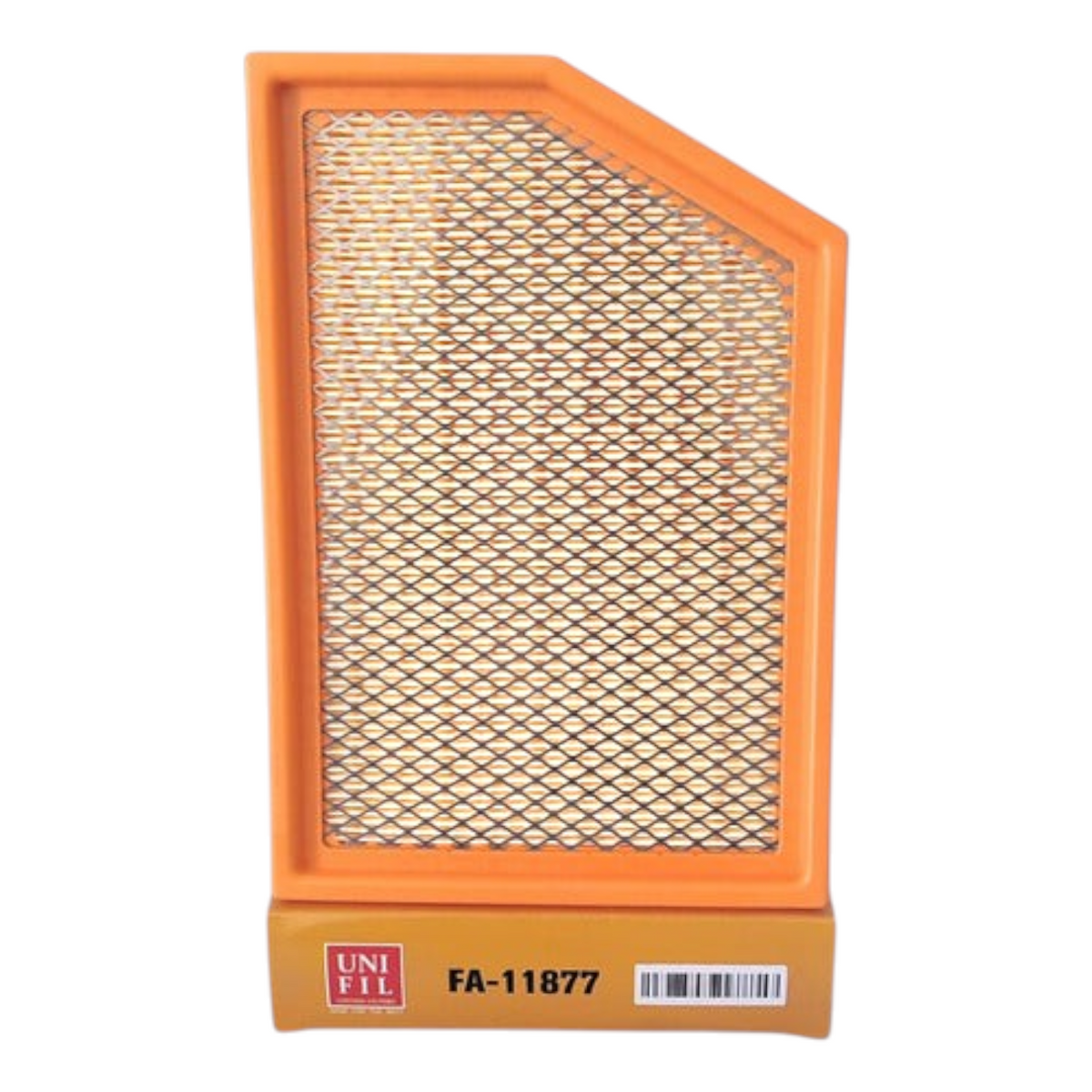 Filtro de aire rectangular KENAI´S COM para Jeep Cherokee 2.4L modelo 2014-2018 con marco naranja