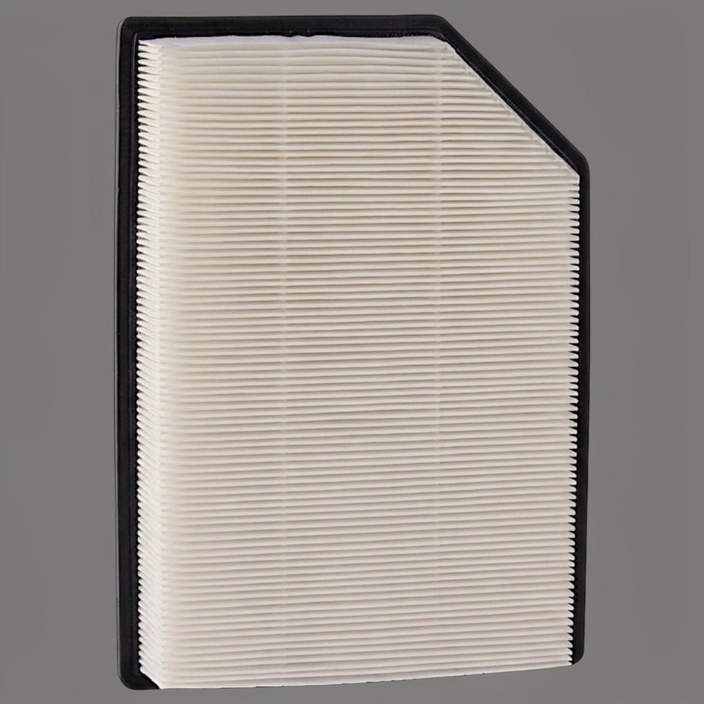 Filtro de aire de panel rectangular marca KENAI´S COM para Jeep Grand Cherokee V8, color blanco con marco negro.