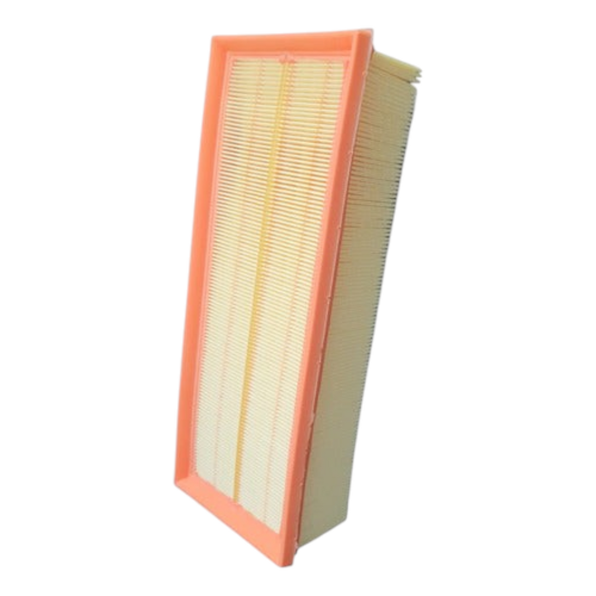 Filtro de aire rectangular KENAI´S COM para Jetta GLI A6 2.0L, diseño plisado con marco naranja