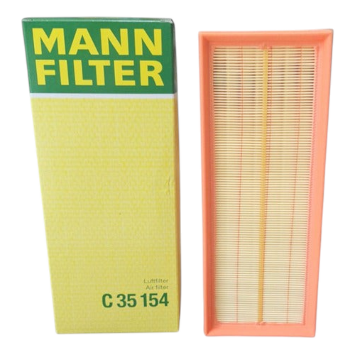 Filtro de aire Mann Filter C 35 154 para Jetta Gli A6 de KENAI´S COM en caja original