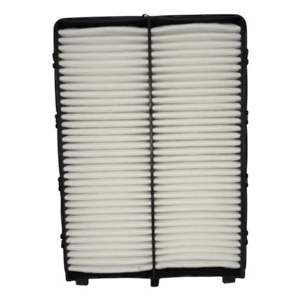Filtro de aire para Kia Sedona 3.3L de KENAI´S COM con marco negro y pliegues blancos de alta eficiencia