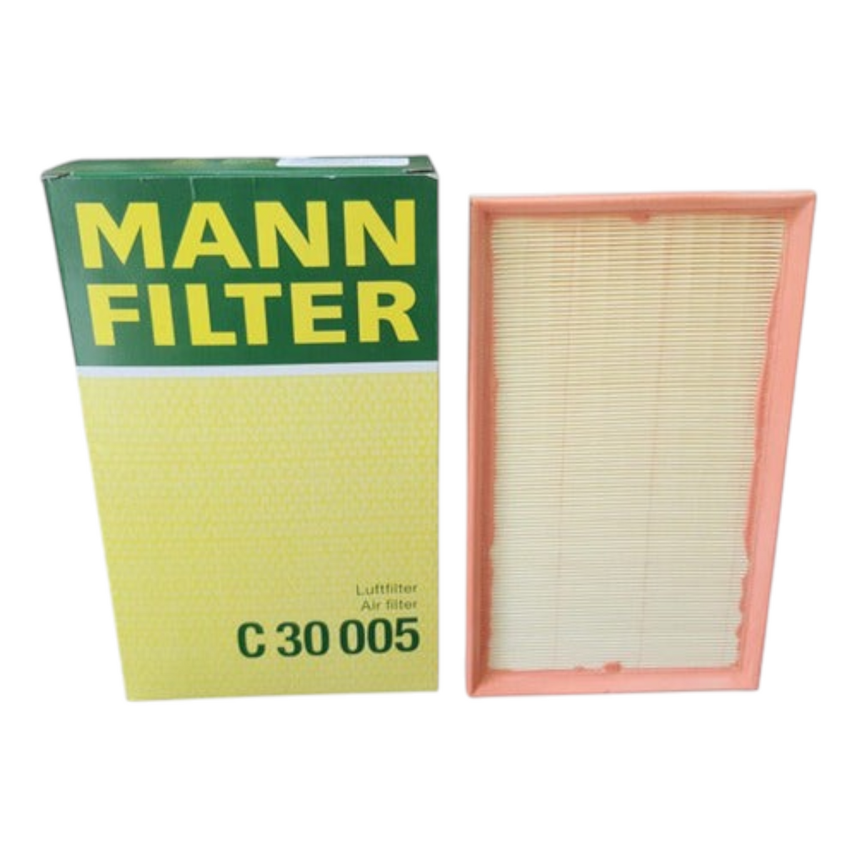 Filtro de aire Mann-Filter C 30 005 para Vw Golf 2.0l Tdi de KENAI´S COM en caja original