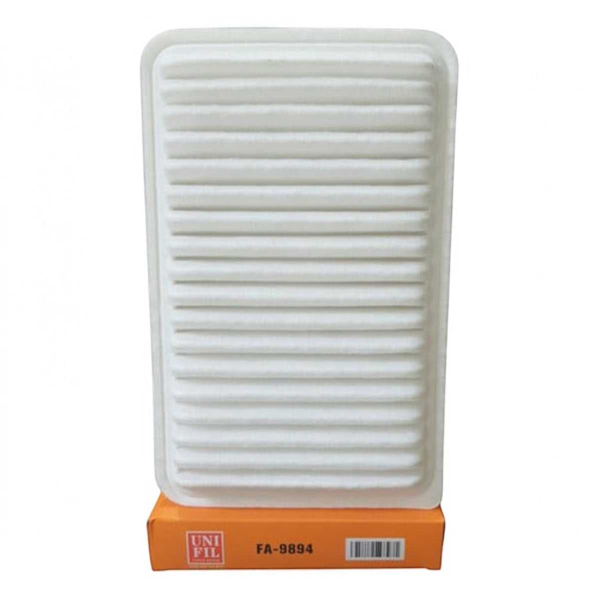 Filtro de aire rectangular blanco Unifil FA-9894 para Mazda 2 1.5L 2011-2015 de KENAI´S COM