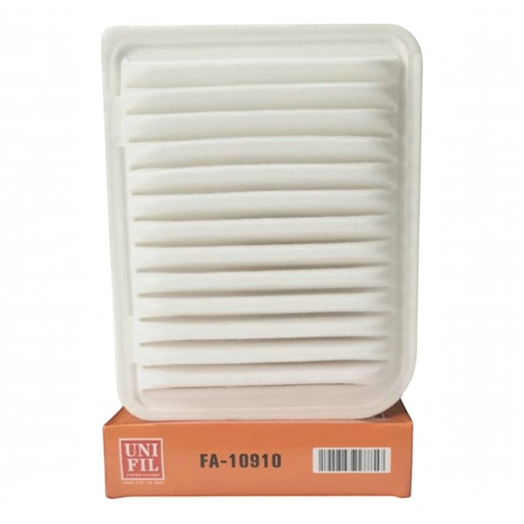 Filtro de aire blanco rectangular KENAI´S COM para Mitsubishi ASX 2.0L 2013-2015 sobre su caja original