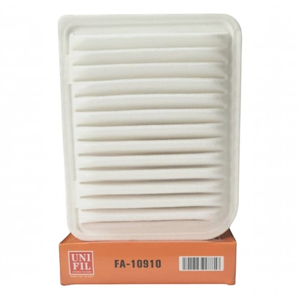 Filtro de aire blanco rectangular KENAI´S COM para Mitsubishi ASX 2.0L 2013-2015 sobre su caja original