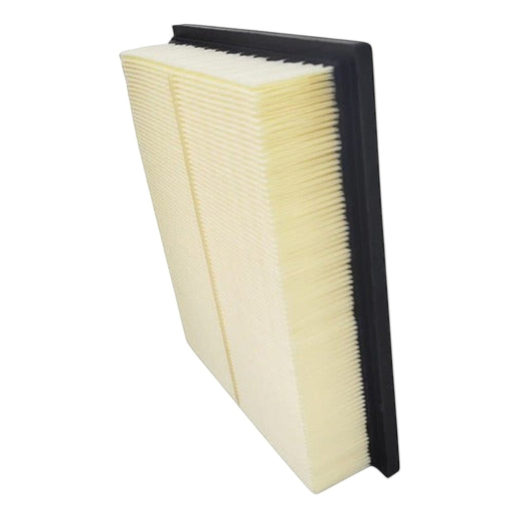 Filtro de aire rectangular KENAI´S COM para Mitsubishi L200 2.4L, con pliegues de papel blanco y marco negro