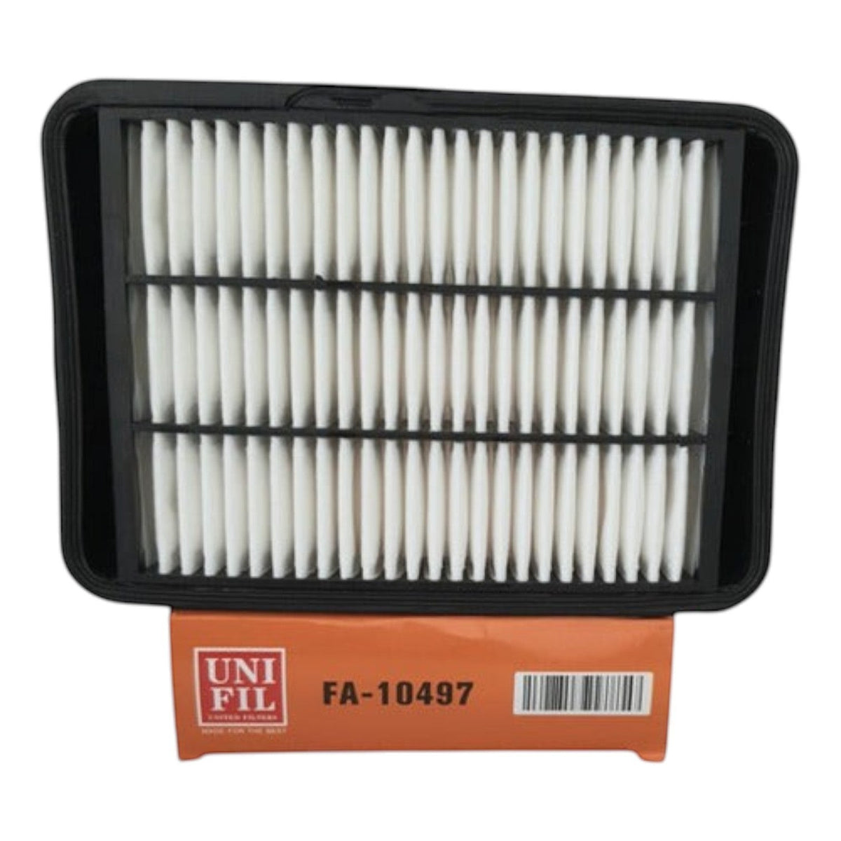Filtro de aire rectangular blanco con marco negro KENAI´S COM para Mitsubishi Lancer 2008-2015