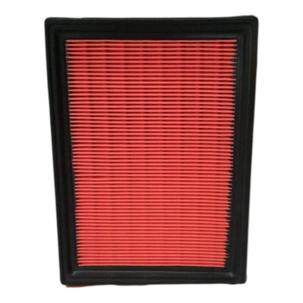 Filtro de aire rectangular rojo y negro para Nissan Rogue 2.5L 2008-2013 de la marca KENAI´S COM