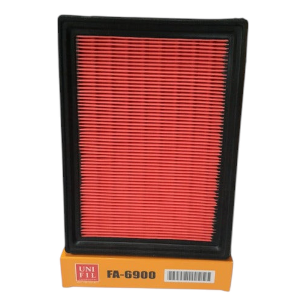 Filtro de aire rectangular rojo con marco negro para Nissan Rogue de KENAI´S COM