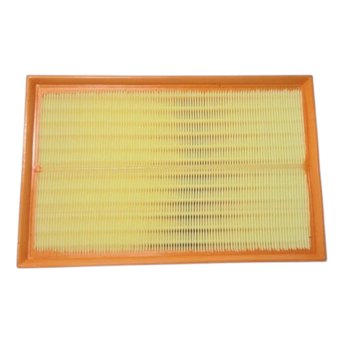 Filtro de aire rectangular KENAI´S COM para Volkswagen Passat y CC, con marco naranja y medio filtrante amarillo