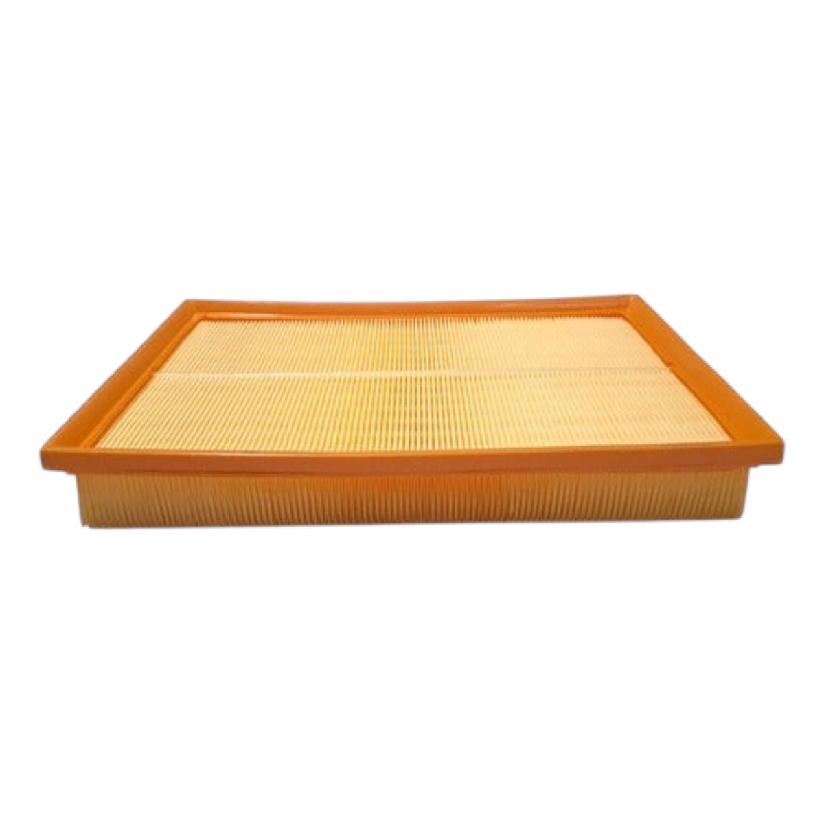 Filtro de aire rectangular KENAI´S COM para Volkswagen Passat y CC, diseño plisado con marco naranja