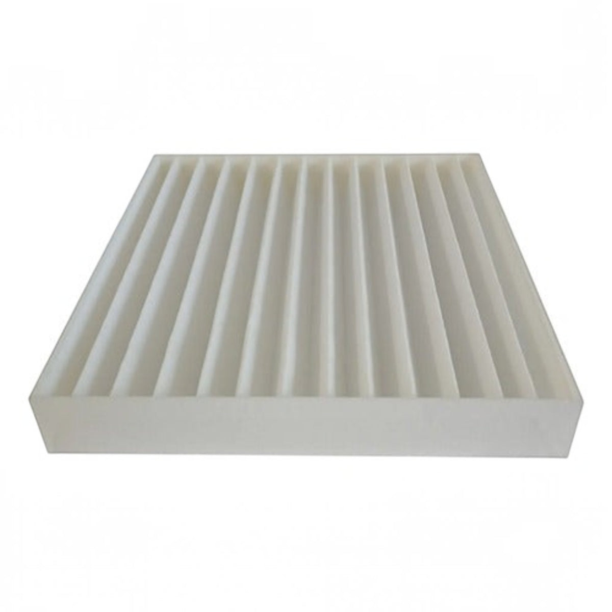 Filtro de aire rectangular blanco para motor de KENAI´S COM, diseño plisado para mantenimiento automotriz