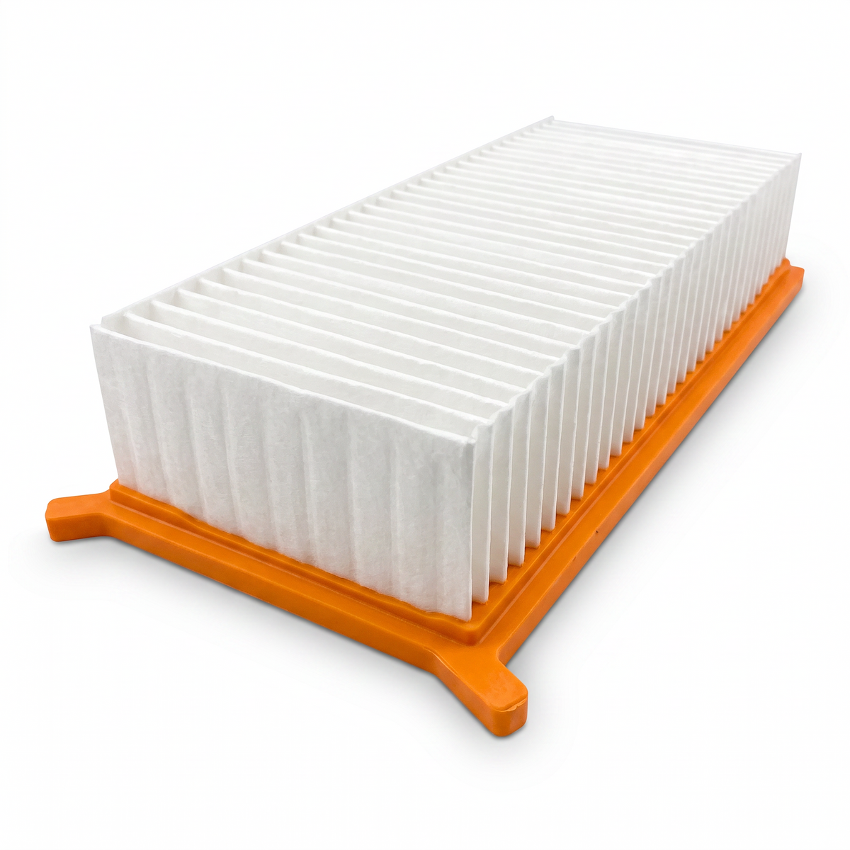 Filtro de aire rectangular Unifil con marco naranja para Renault Duster, accesorio de mantenimiento automotriz KENAI´S COM