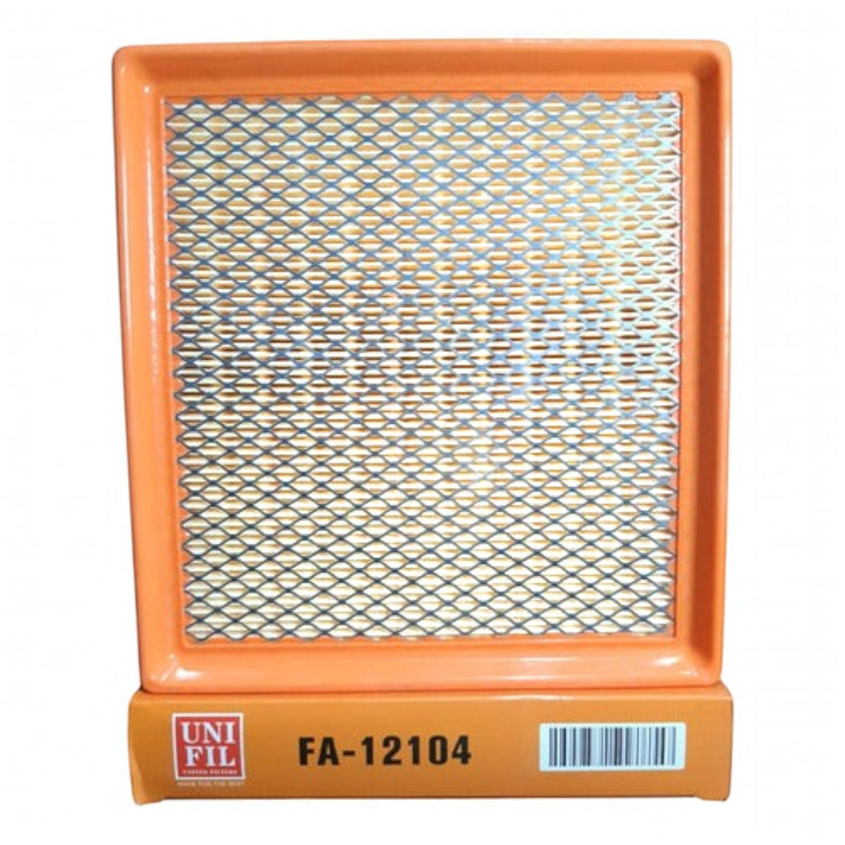 Filtro de aire rectangular Unifil FA-12104 para Seat Ibiza 2022, parte del kit de mantenimiento KENAI´S COM