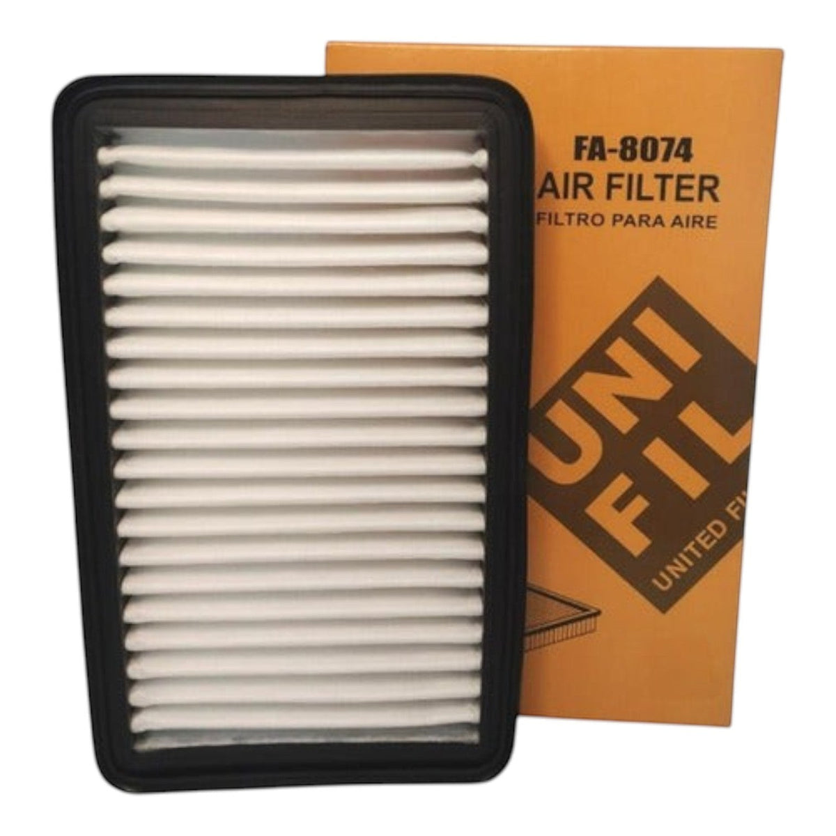 Filtro de aire rectangular KENAI´S COM para Suzuki Ciaz 1.4l 2016-2017 modelo FA-8074 con caja original