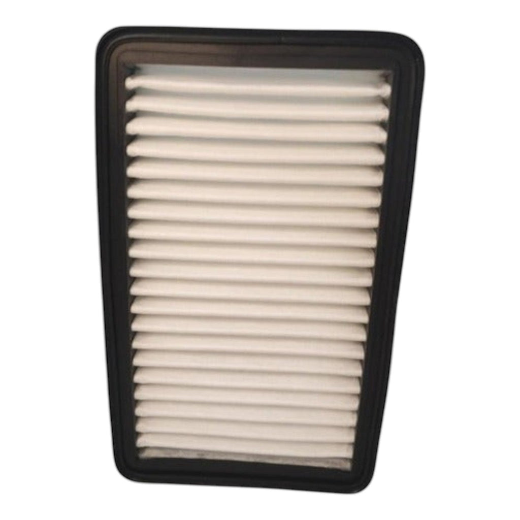 Filtro de aire KENAI´S COM para Suzuki Ciaz 1.4l, diseño rectangular con marco negro y pliegues de papel blanco