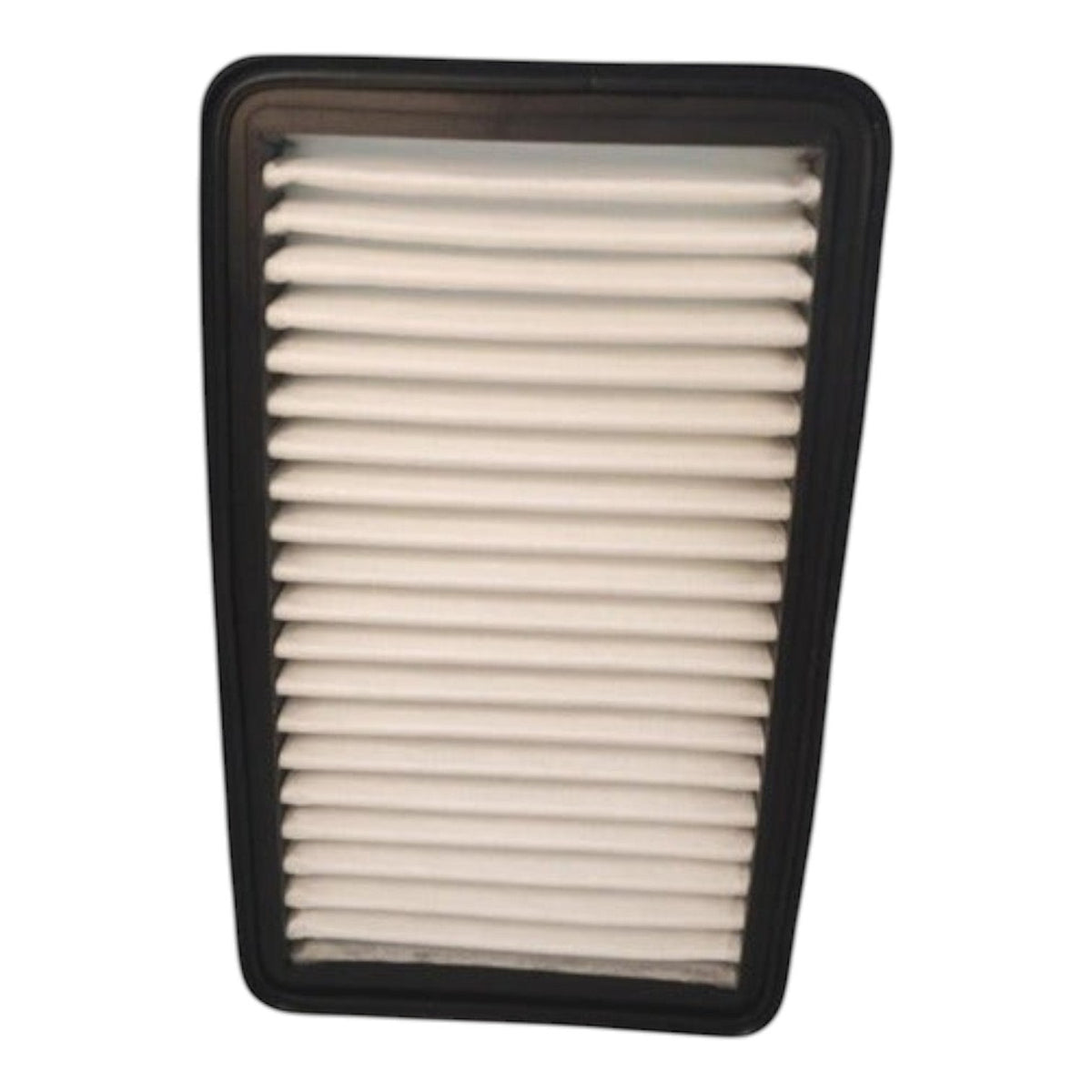 Filtro de aire KENAI´S COM para Suzuki Ciaz 1.4l, diseño rectangular con marco negro y pliegues de papel blanco