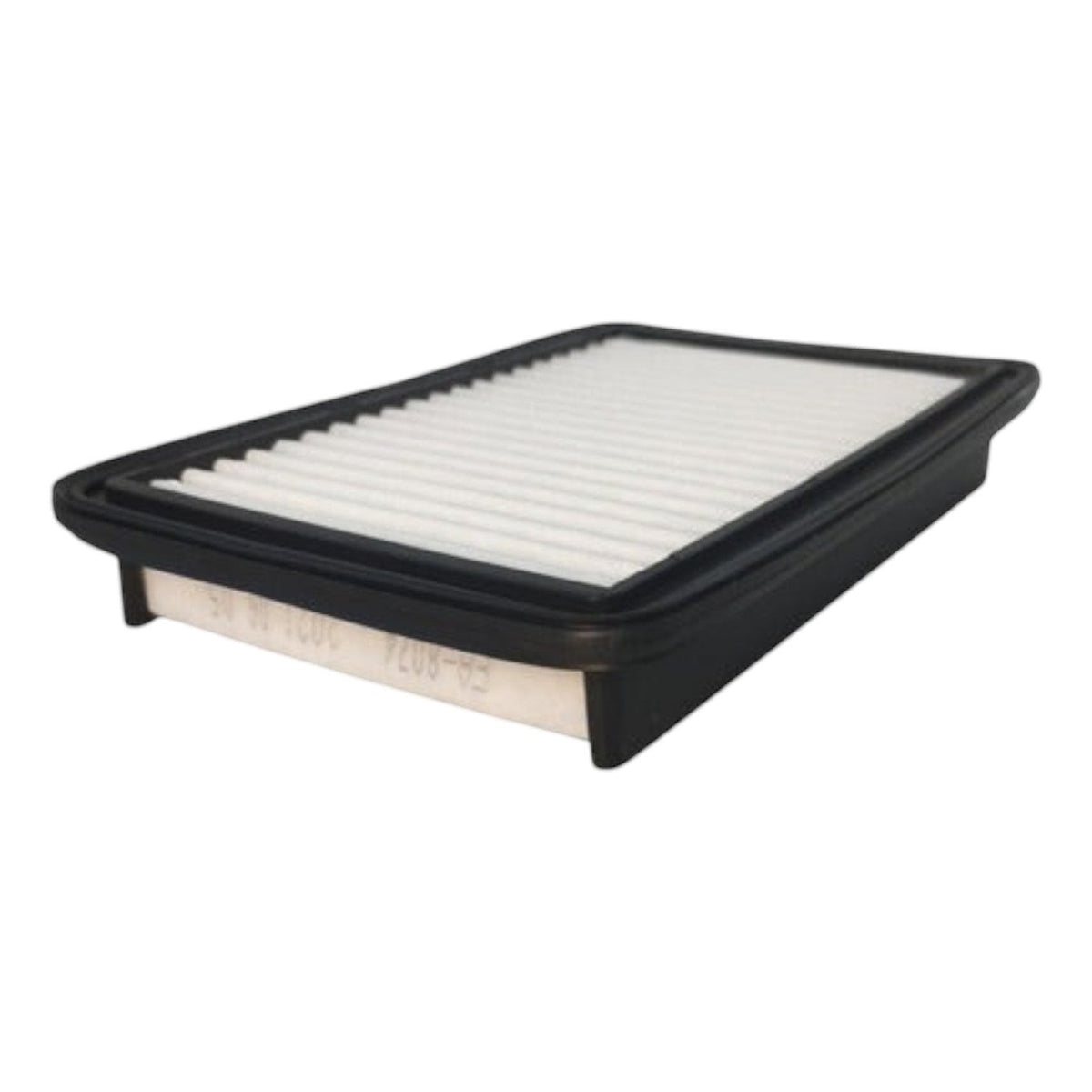 Filtro de aire rectangular KENAI´S COM para Suzuki Ciaz 1.4l 2016-2017 con marco de goma negro y medio filtrante blanco