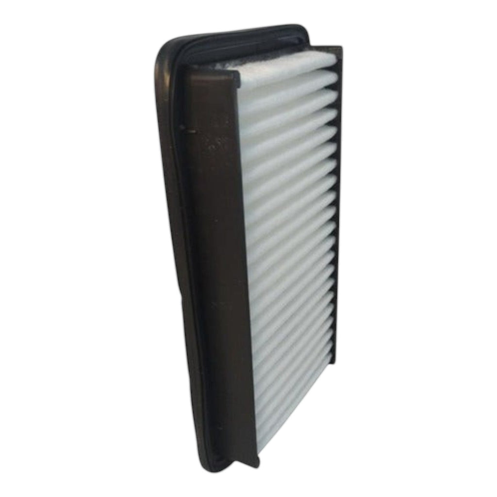 Filtro de aire KENAI´S COM para Suzuki Ciaz 1.4l, diseño rectangular con marco negro y medio filtrante blanco